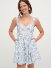 Women Maisie Mini Dress - Blue