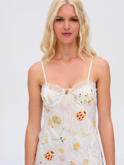 Women Chania Midi Dress - White