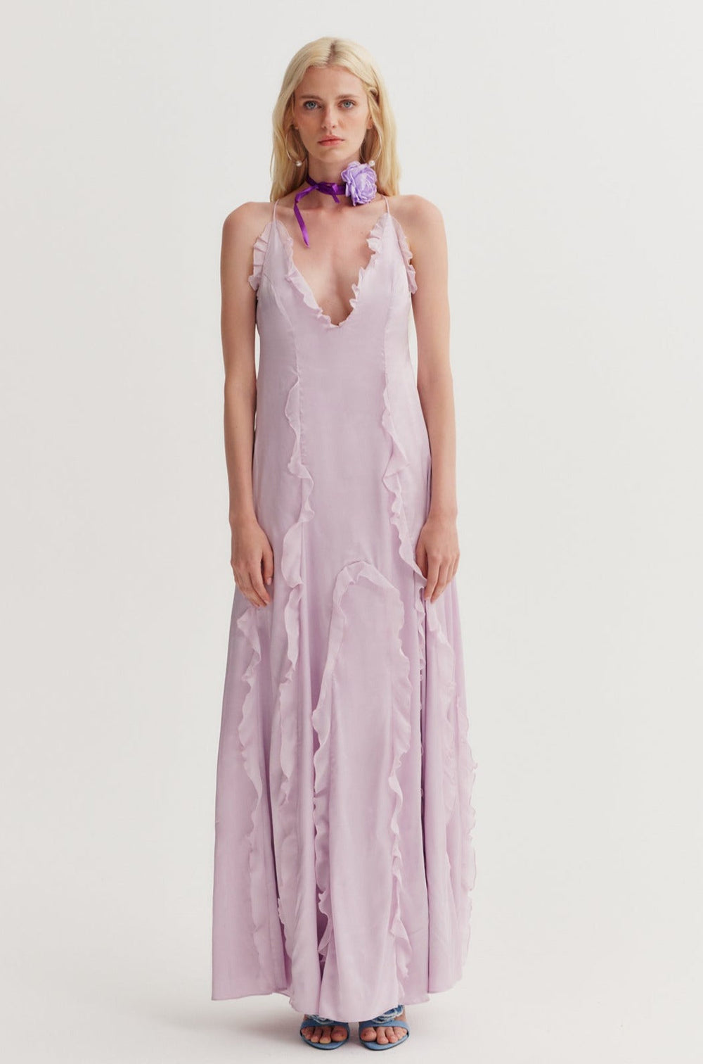 Women Britney Gown - Lilac