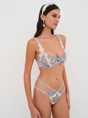Women Zoeva Underwire Bra - Blue