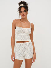Women Reba Sleep Top - White