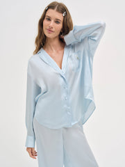 Women Everyday Pajama Top - Blue