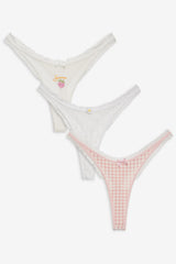 Women Summer Panty Pack - White