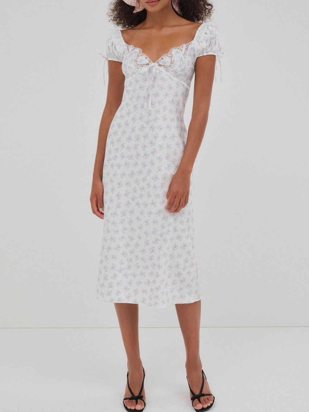Women Sweet Escape Midi Slip Dress - White