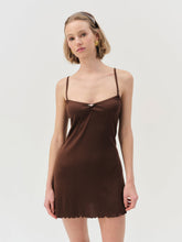 Women Elliana Slip Dress - Chocolate