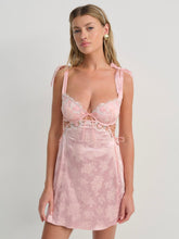 Women Le Fleur Slip Dress - Peach