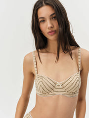 Women Mindy Underwire Bra - Brown