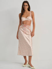 Women Peaches & Cream Underwire Bra - Peach