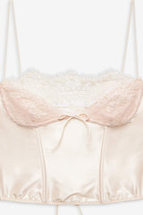 Women Victoria Bustier - Cream