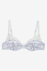 Women Dee Dee Daisy Underwire Bra - Blue