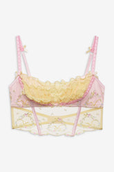 Women Sunny Bouquet Bustier - Multi Yellow