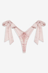 Women Hallie Thong Panty - Pink