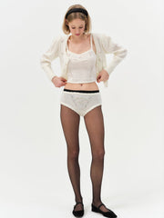 Women London Knit Panty - Cream