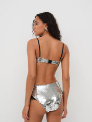 Women Maia High-waist Panty - Silver