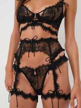 Women Sonja Garter Belt - Black