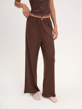 Women Elliana Wide Leg Pant - Chocolate
