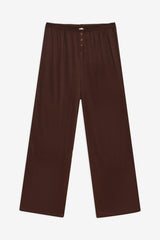 Women Elliana Wide Leg Pant - Chocolate
