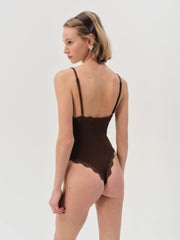 Women Elliana Bodysuit - Chocolate