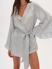 Women Audrey Robe - Blue