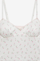 Women Elliana Sleep Top - White