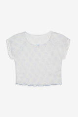Women Dee Dee Daisy Tee - Blue