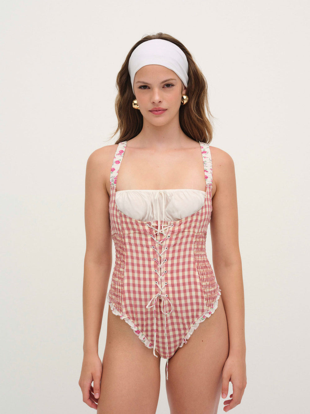 Women Georgia Bodysuit - Mauve