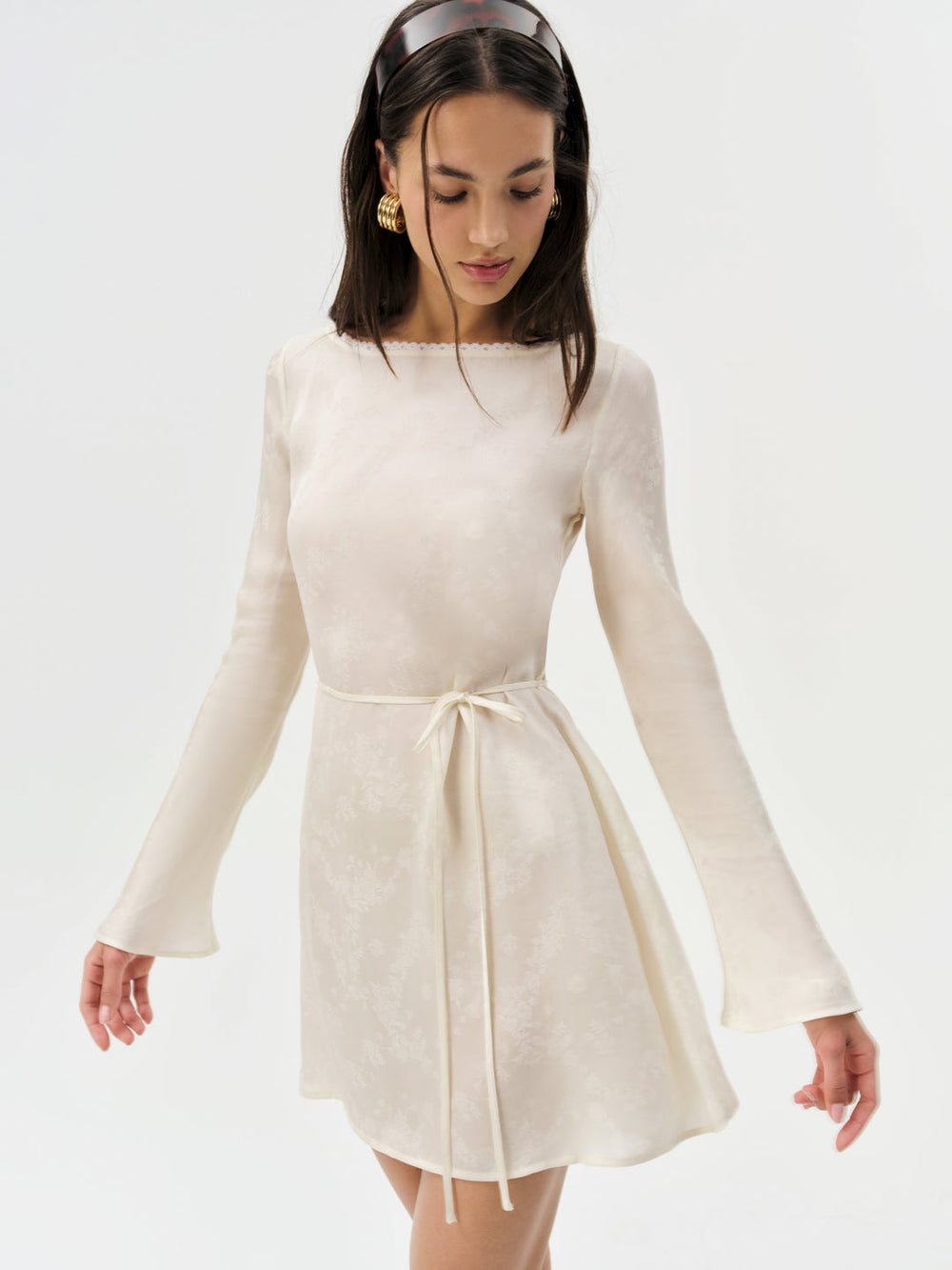 Women Madalie Mini Dress - Cream