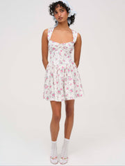 Women August Mini Dress - White