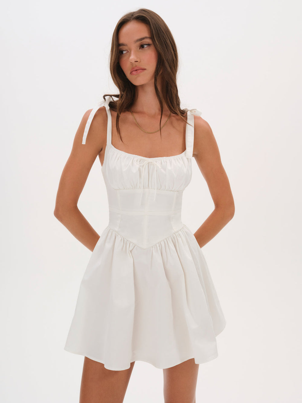 Women Jessie Mini Dress - White