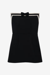Women Josie Strapless Mini Dress - Black