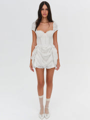 Women Morgan Mini Dress - Bright White