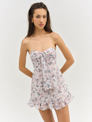 Women Teagan Mini Dress - White