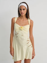 Women Claudia Mini Dress - Yellow