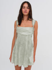 Women Holland Mini Dress - Green