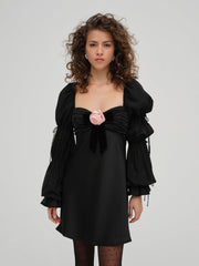 Women Jillian Mini Dress - Black