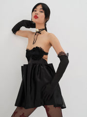 Women Virginia Mini Dress - Black