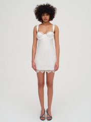 Women Allira Lace Mini Dress - White