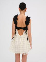Women Poppy Mini Dress - Ivory