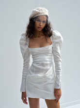 Women Etta Mini Dress - White