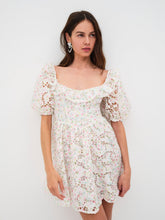 Women Magnolia Mini Dress - White
