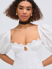 Women Marseille Mini Dress - White