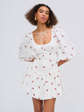 Women Talia Mini Dress - Cream