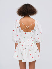 Women Talia Mini Dress - Cream
