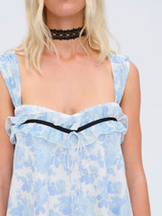 Women Oliver Mini Dress - Blue