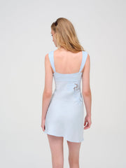 Women Claudia Mini Dress - Blue