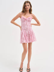 Women Kate Mini Dress - Pink