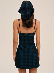 Women Blue River Mini Dress - Navy
