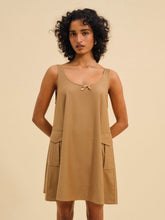 Women Elanah Mini Dress - CAMEL