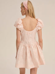 Women Florence Mini Dress - Peach