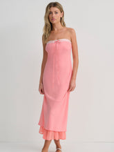 Women Daisy Mae Midi Dress - Coral